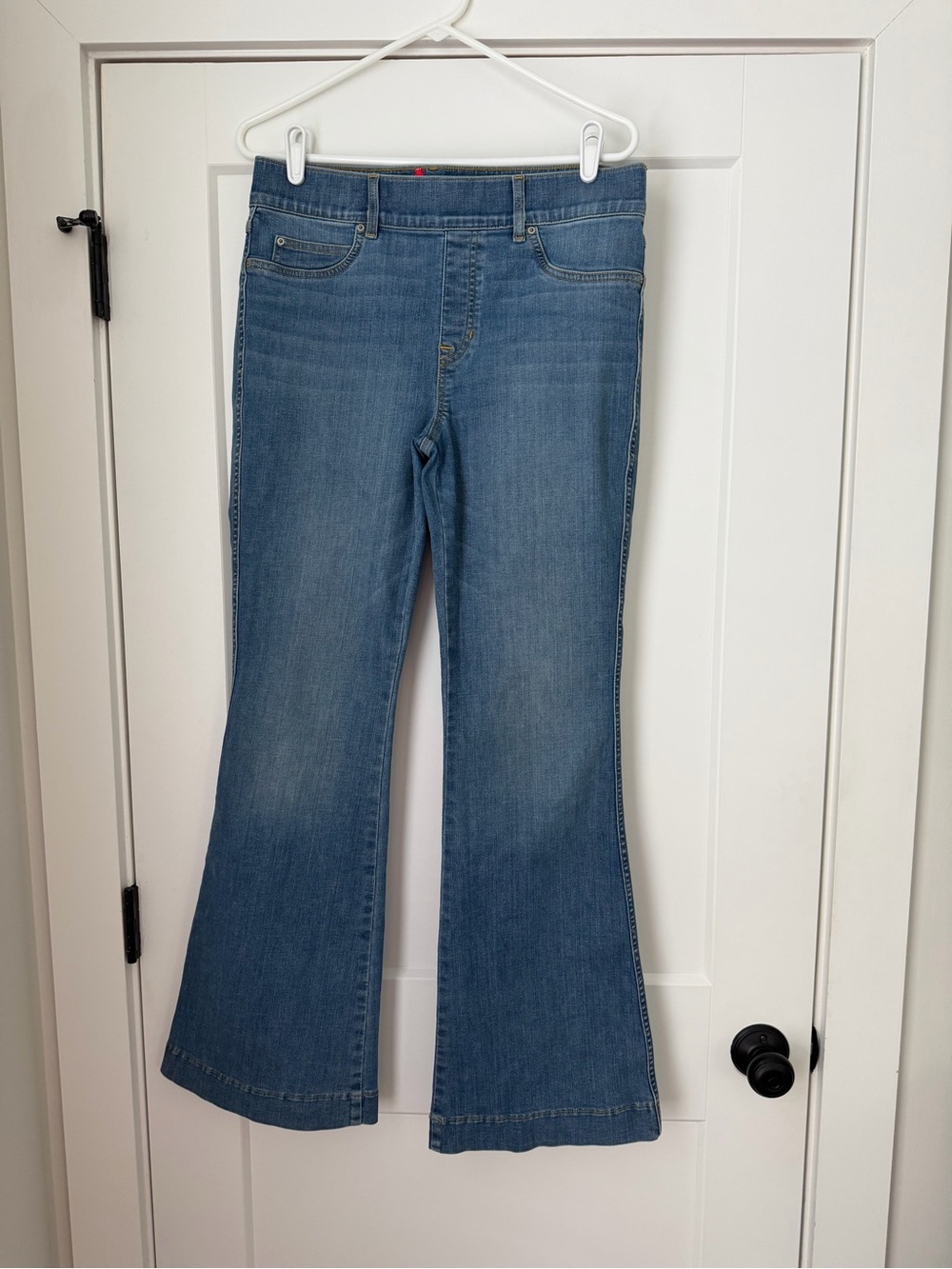 SPANX Women's Medium Blue Flared Jeans